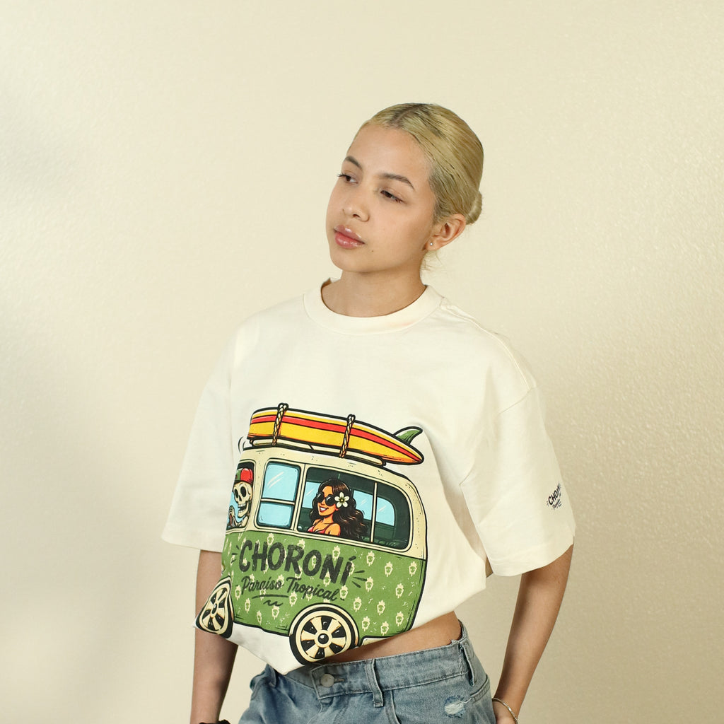 Choroní Tee – Cream (Unisex)