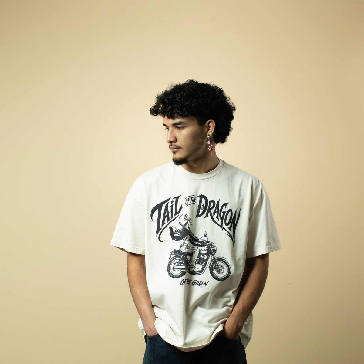 Tail of the Dragon — Skull Rider Tee