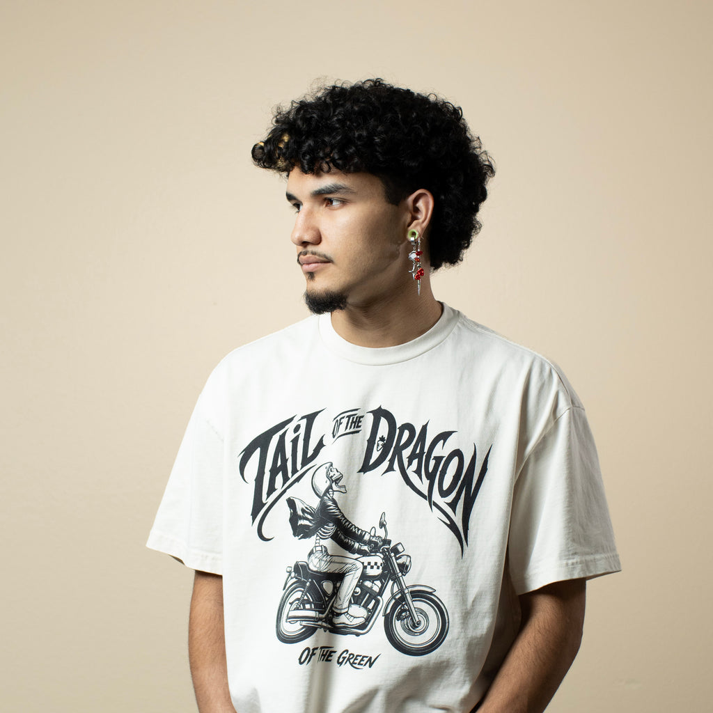 Tail of the Dragon — Skull Rider Tee